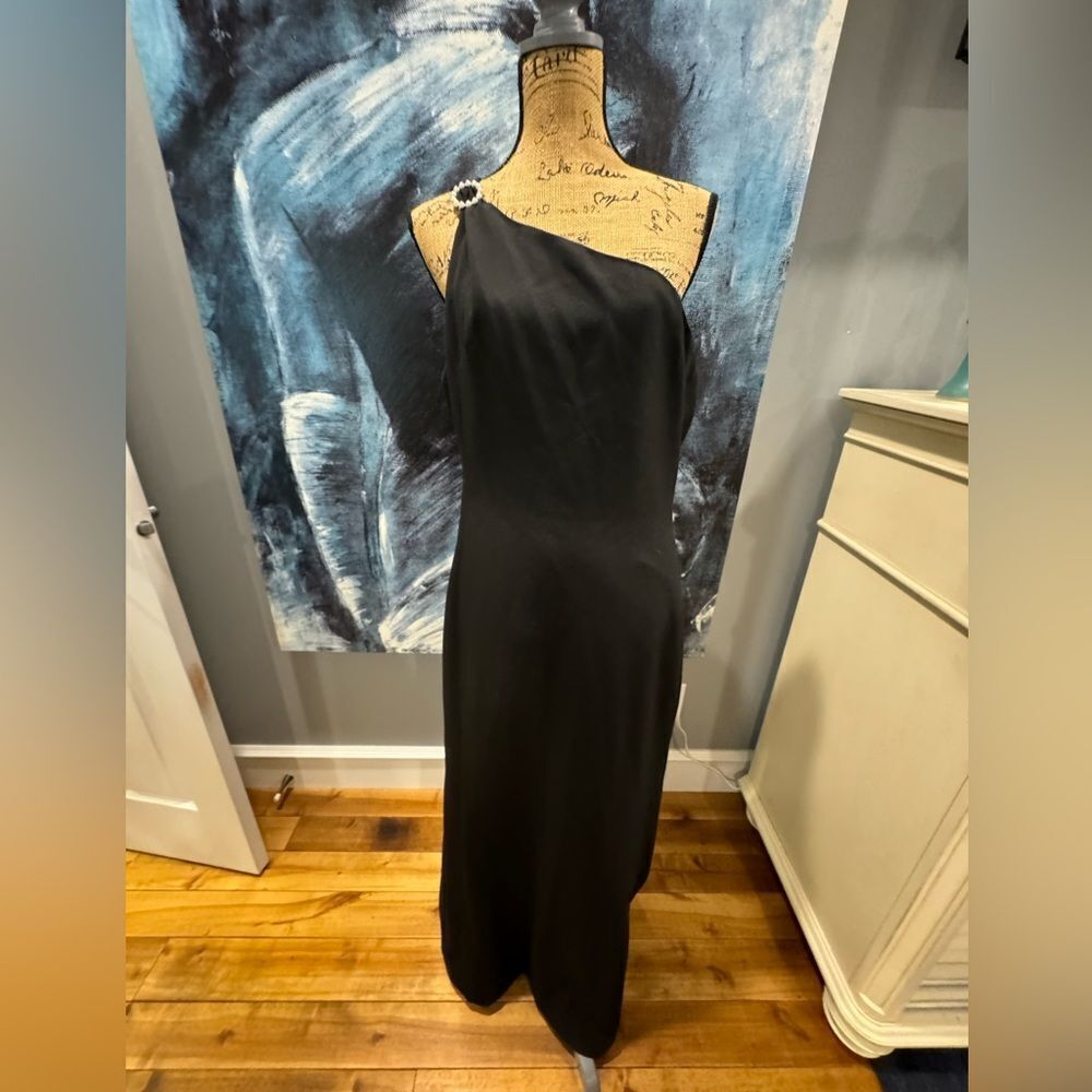 Karl Lagerfeld Evening Gown Black Dress